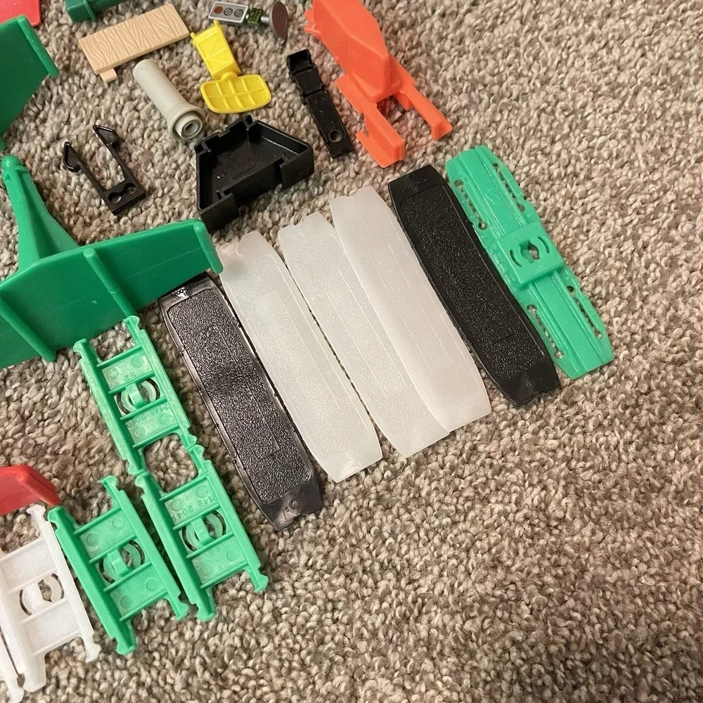 Hot Wheels Flame Track Lot Vintage 80s 90s  Connectors Shooters Track‎ Lot